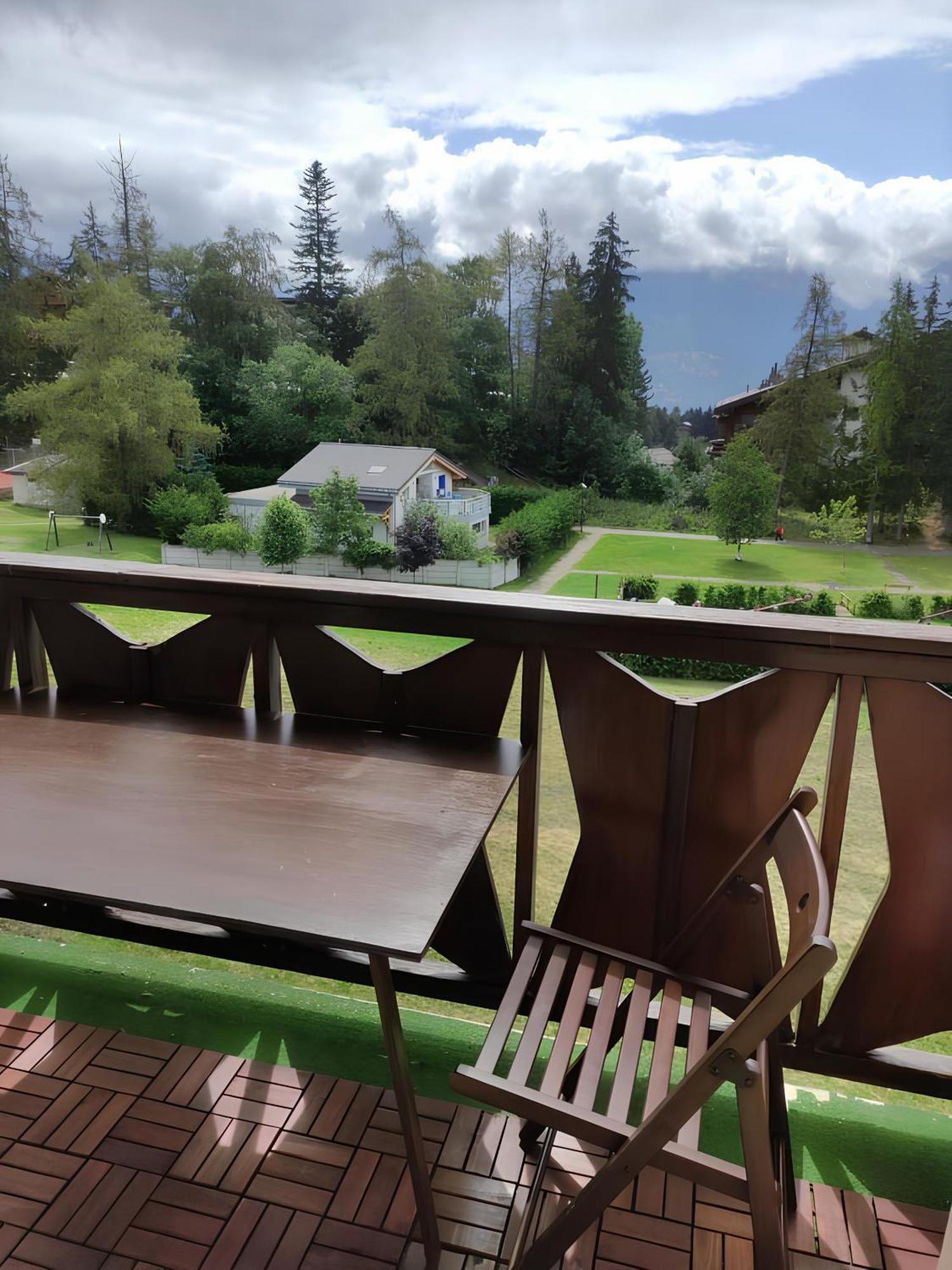 Bellevue Crans-Montana Apartment ภายนอก รูปภาพ